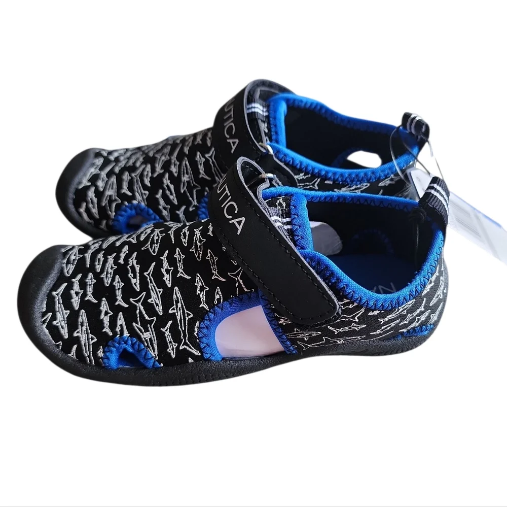 Nautica Kids Kettle Golf Shark Water Shoes Nwt Size‎ 9